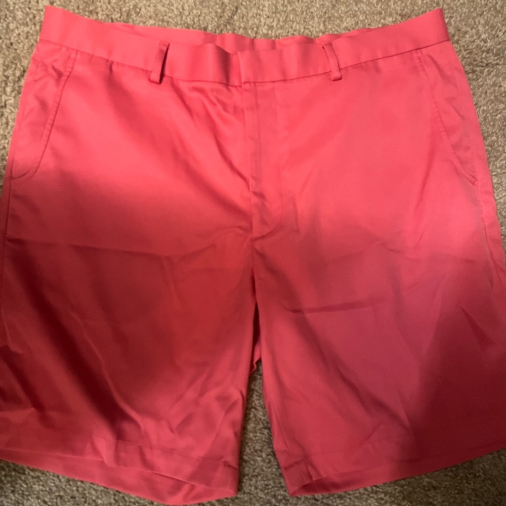 Bobby Jones Red and Gray Shorts